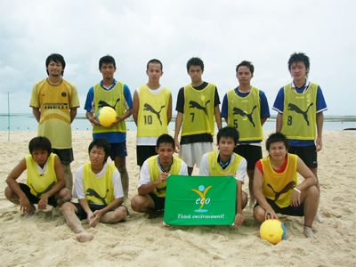 沖縄国際大学ビーチサッカーチーム